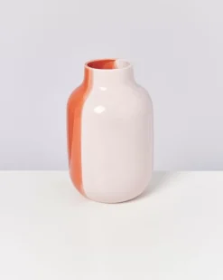Cheap Nuno Vase L Half Coral Rose Vasen