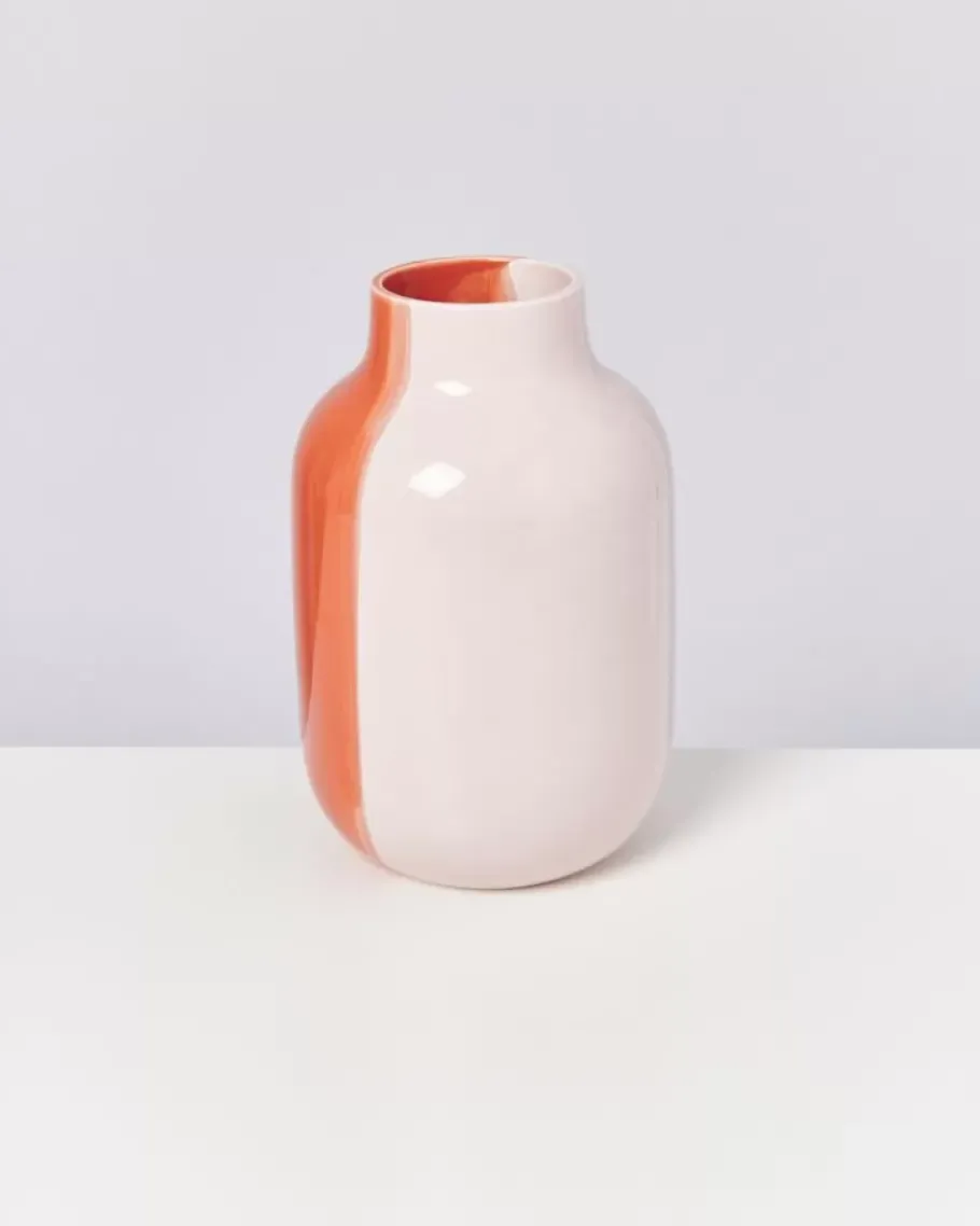 Cheap Nuno Vase L Half Coral Rose Vasen