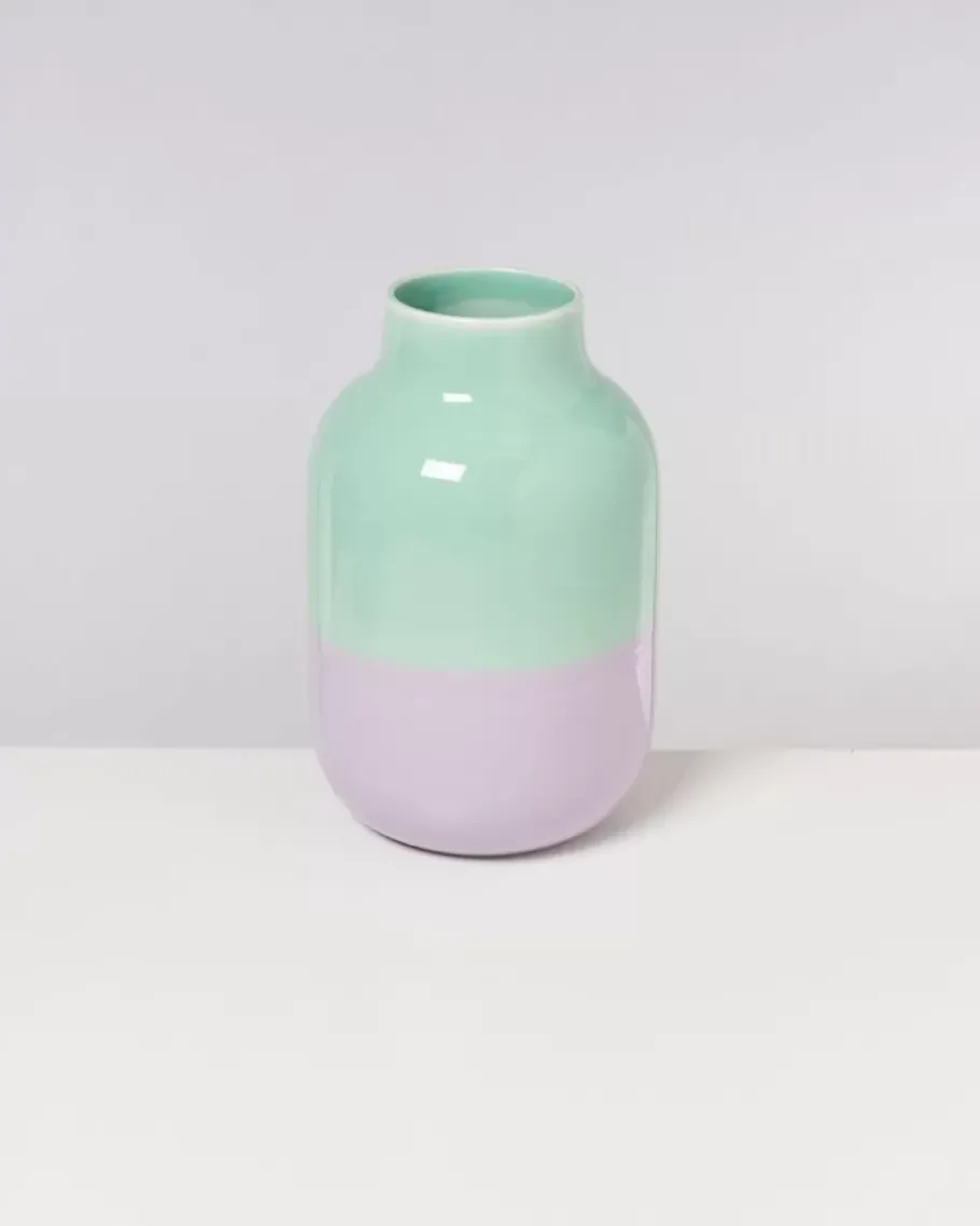 Flash Sale Nuno Vase L Pastellmint Lila Nuno L