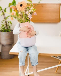 Sale Nuno Vase L Rosa Lila Vasen