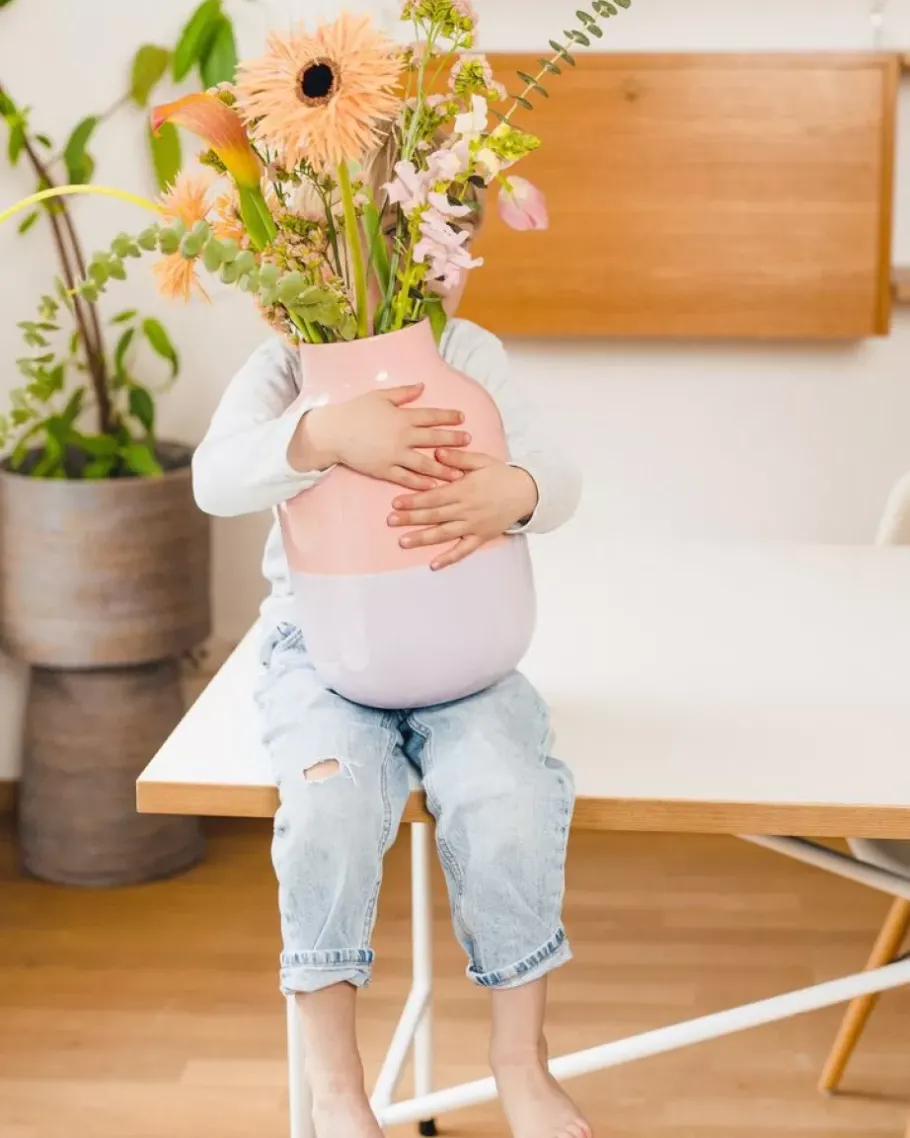 Sale Nuno Vase L Rosa Lila Vasen