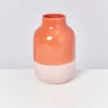 Online Nuno Vase L Rose Coral Nuno L