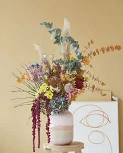 Store Nuno Vase L Sand Vasen