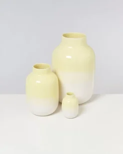 Hot Nuno Vase M Gelb Nuno M
