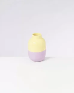 Shop Nuno Vase M Gelb Lila Vasen
