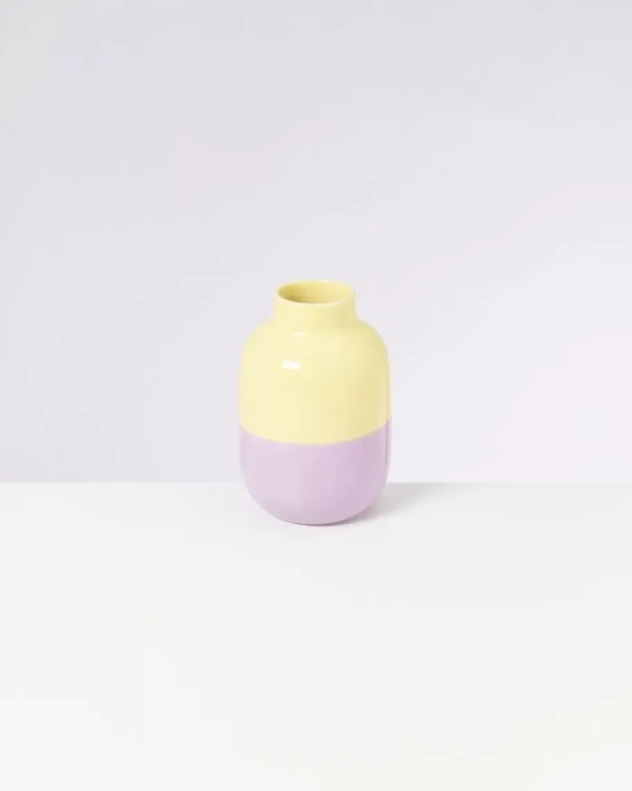 Shop Nuno Vase M Gelb Lila Vasen