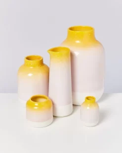 Best Nuno Vase S Gelb Rosa Gesprenkelt Vasen