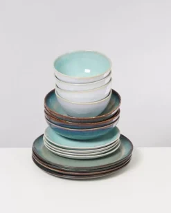Store Ocean Vibes - 16 Teiliges Set Geschirr Sets