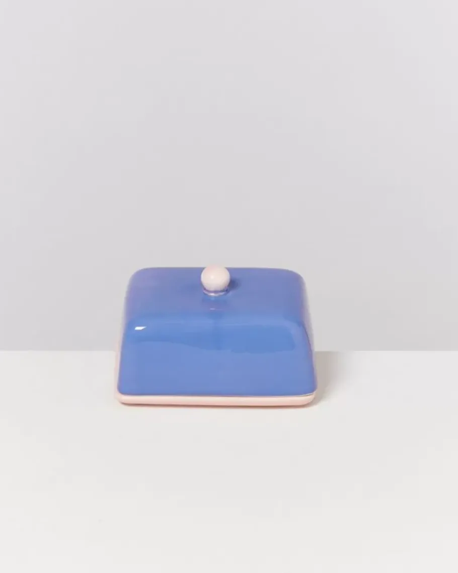 Outlet Seia Butterdose Cornflower Rosa Butterdosen
