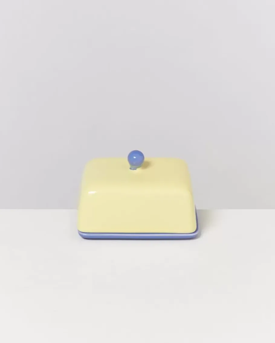 Store Seia Butterdose Gelb Cornflower Butterdosen