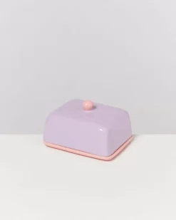 Discount Seia Butterdose Lila Rosa Butterdosen