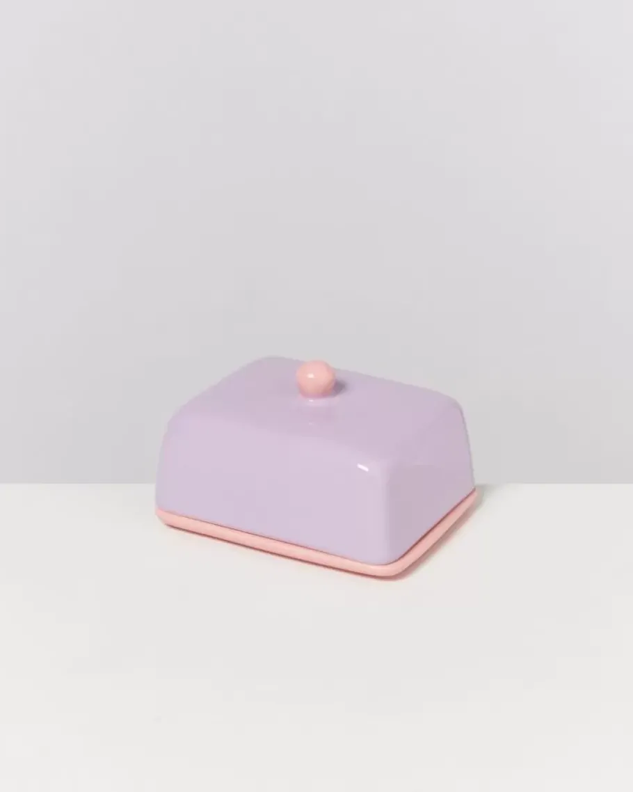 Discount Seia Butterdose Lila Rosa Butterdosen