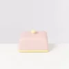 Sale Seia Butterdose Rosa Gelb Butterdosen