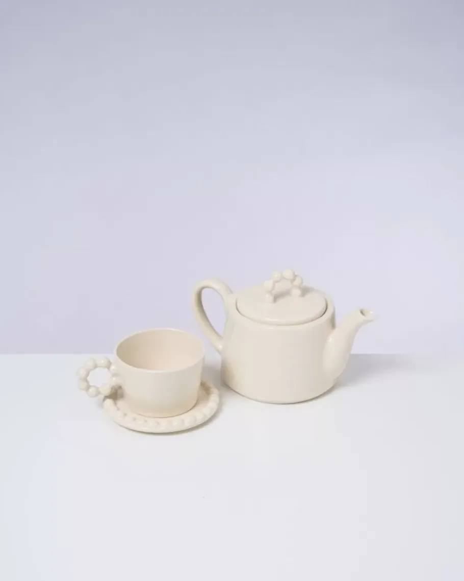 Clearance Seia Teekanne Flor Sand Teekannen