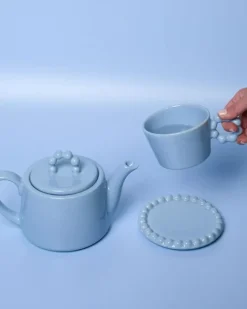 Clearance Seia Untertasse Flor Hellblau Untertassen
