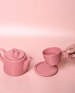 Clearance Seia Untertasse Flor Rosa Tassen & Becher