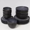 Best Sintra Schwarz - 32 Teiliges Set Geschirr Sets