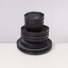 Fashion Sintra Schwarz - 16 Teiliges Set Geschirr Sets