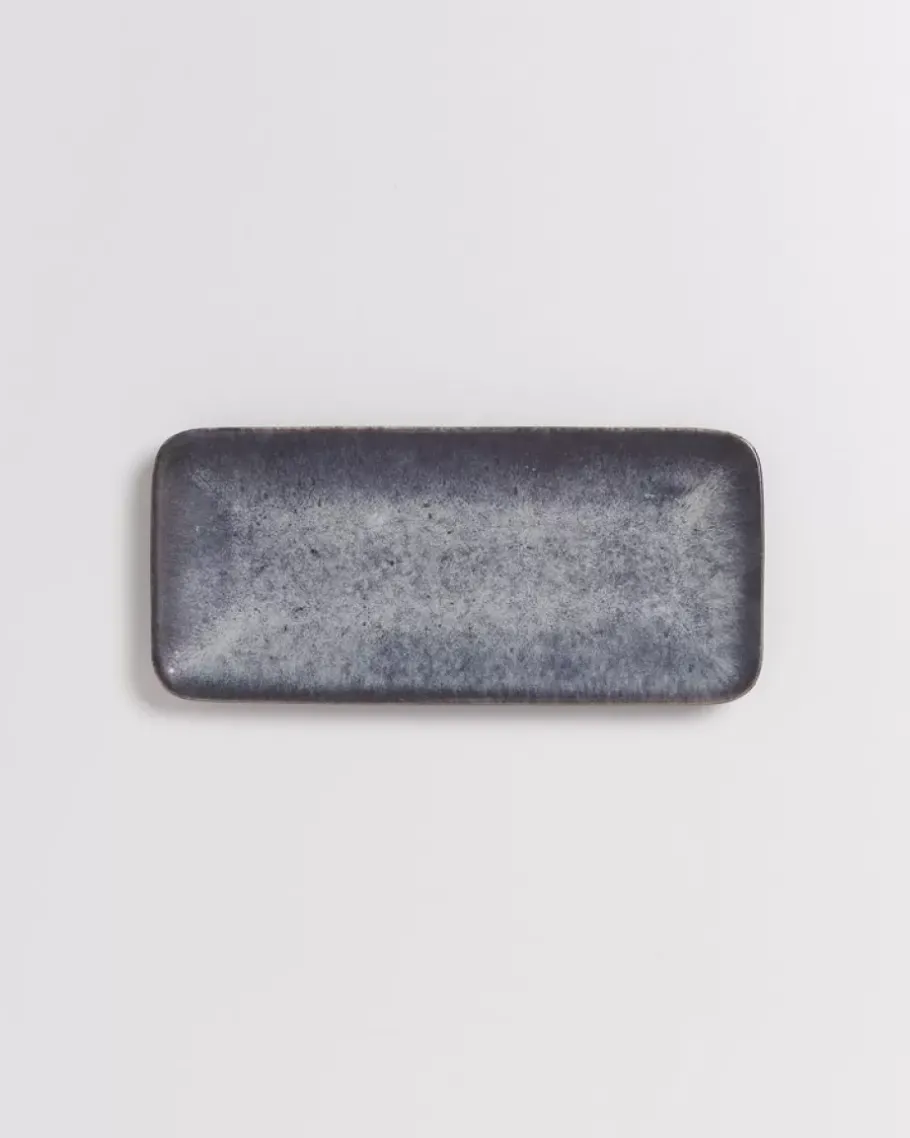 Outlet Sintra Servierplatte M Modern Schwarz Servierplatten