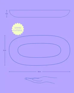 Shop Sintra Servierplatte Xl Sand Servierplatten