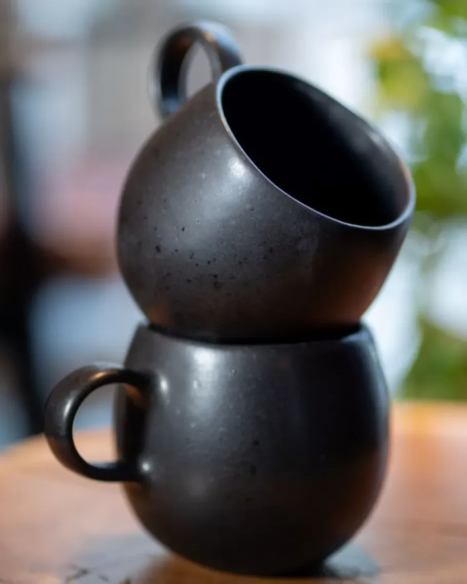 Hot Sintra Tasse Gros Schwarz Große Tassen