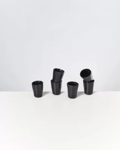 Clearance Turmalina 6Er Set Espressobecher Schwarz 6 Teilige Sets