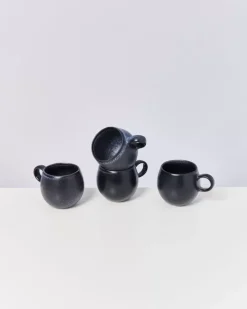 Fashion Turmalina 4Er Set Tasse Klein Schwarz Tassen & Becher