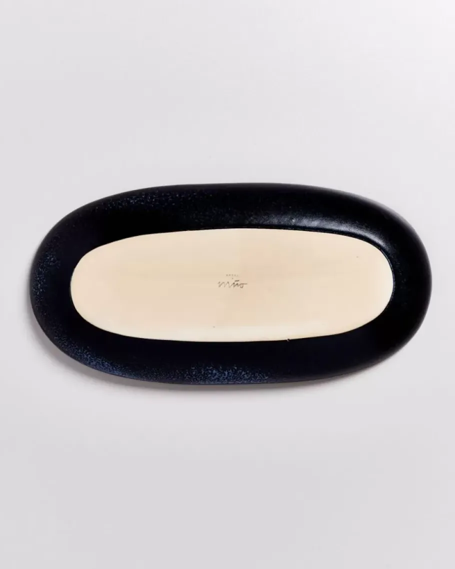 Clearance Turmalina Servierplatte L Schwarz Servierplatten