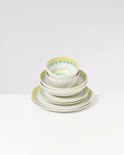 Clearance Verao Gelb Grun - 8 Teiliges Set Geschirr Sets