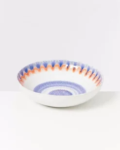 Best Sale Verao Pastateller Blau Orange Pastaschalen