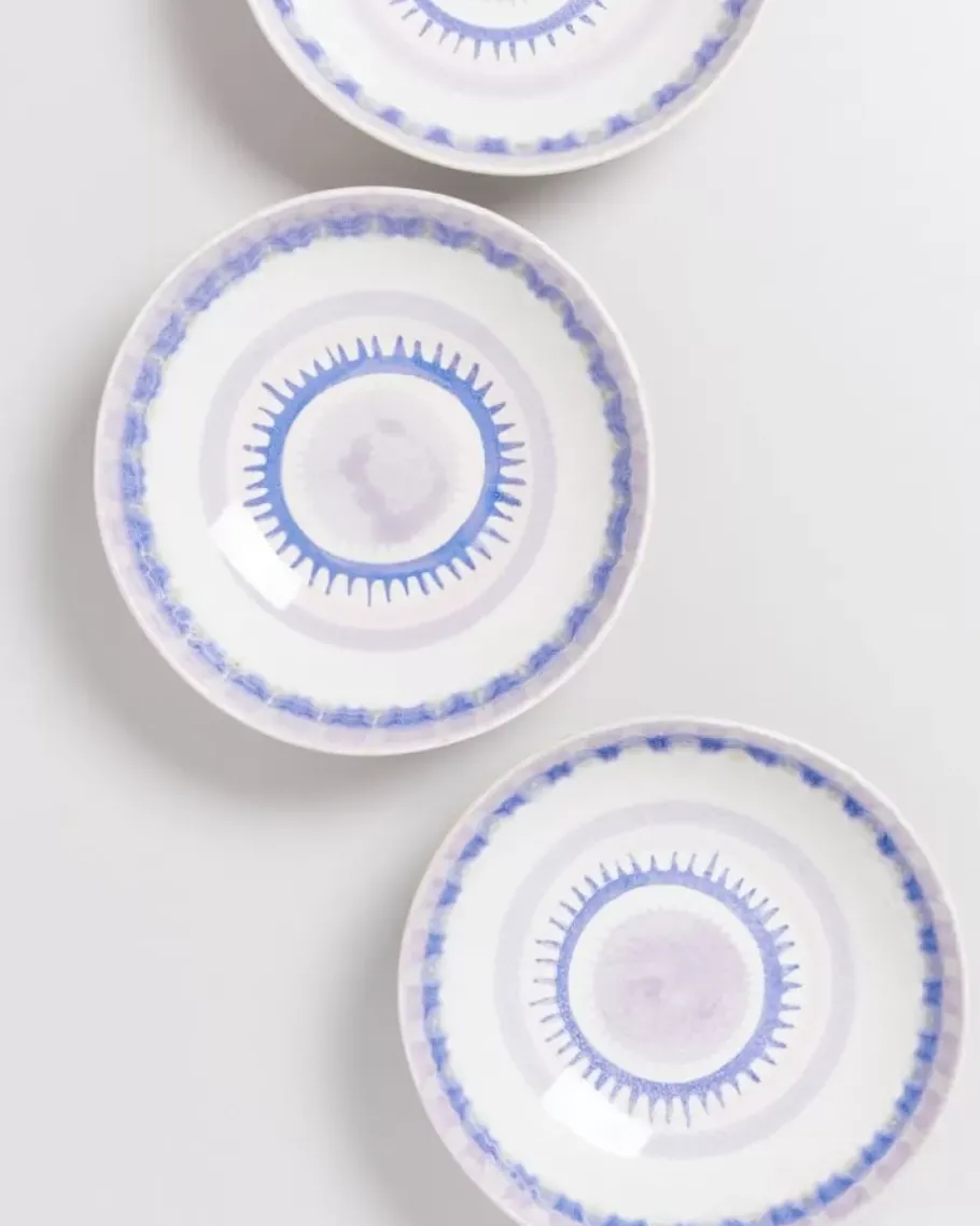 Outlet Verao Pastateller Lila Blau Pastateller