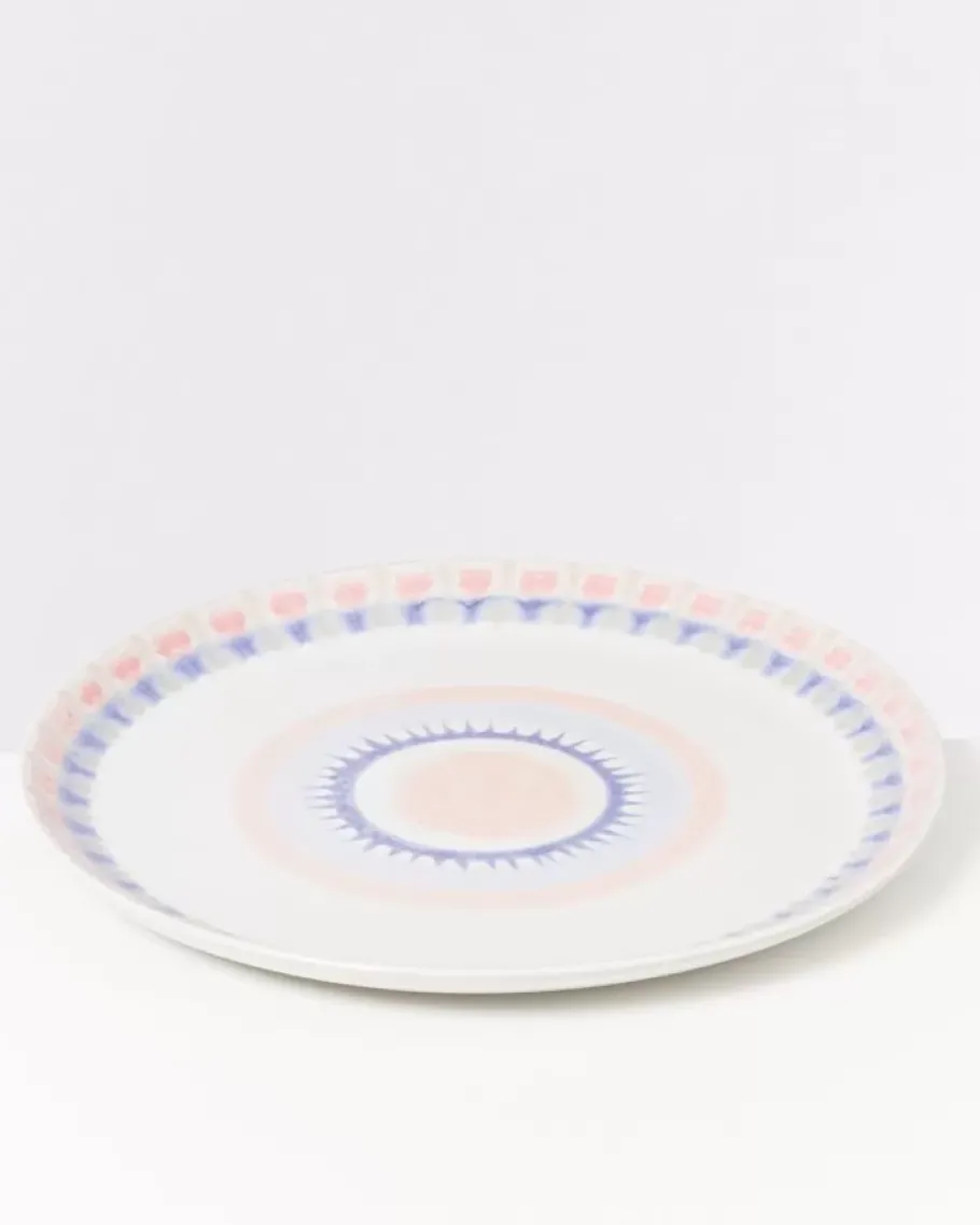 Hot Verao Rosa Blau - 8 Teiliges Set Geschirr Sets