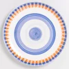 Shop Verao Servierplatte Xl Rund Blau Orange Servierplatten